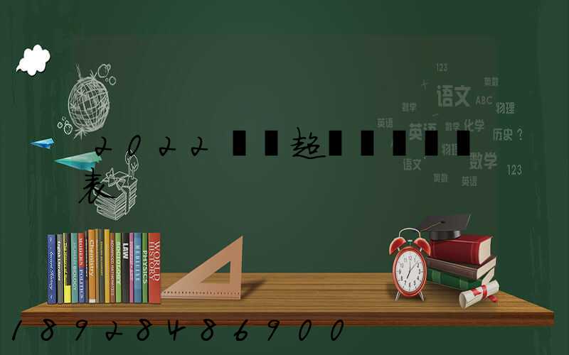 2022貨車超載處罰標準表