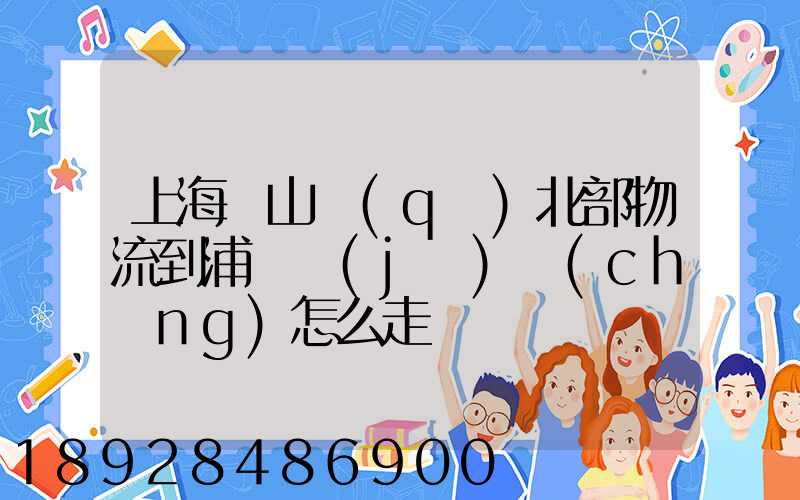 上海寶山區(qū)北部物流到浦東機(jī)場(chǎng)怎么走