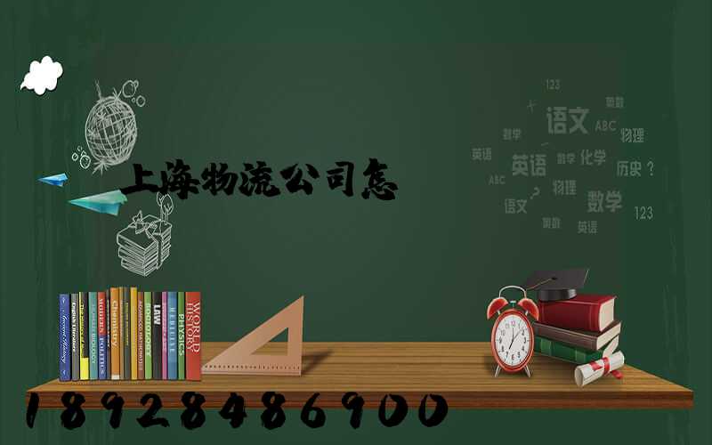 上海物流公司怎樣