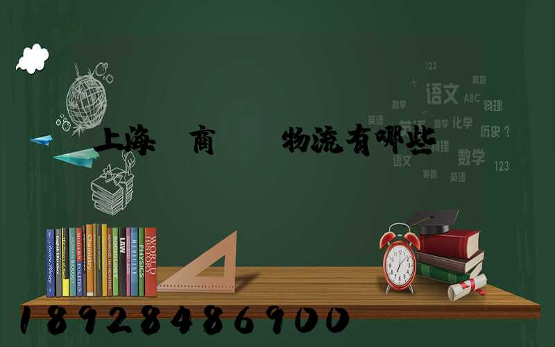 上海電商倉儲物流有哪些