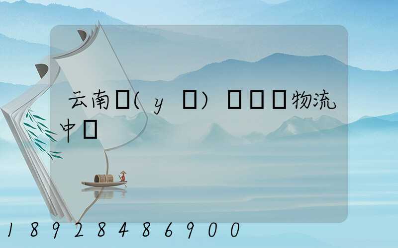 云南醫(yī)藥運輸物流中標