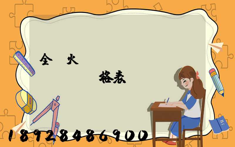 全國火車貨運(yùn)價(jià)格表