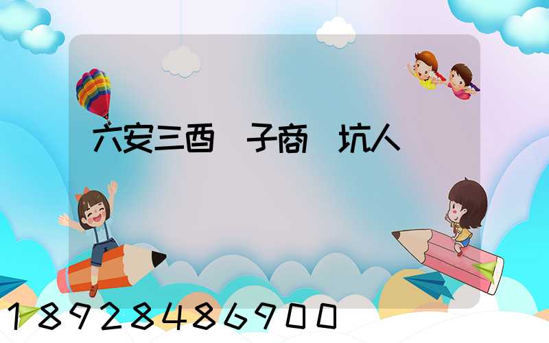 六安三酉電子商務坑人嗎