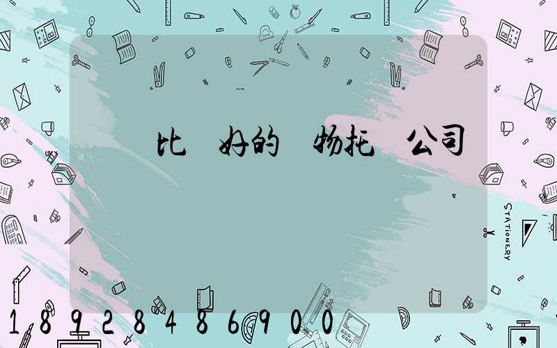 國內比較好的寵物托運公司