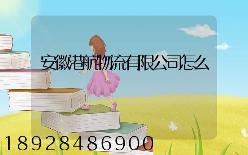 安徽港航物流有限公司怎么樣