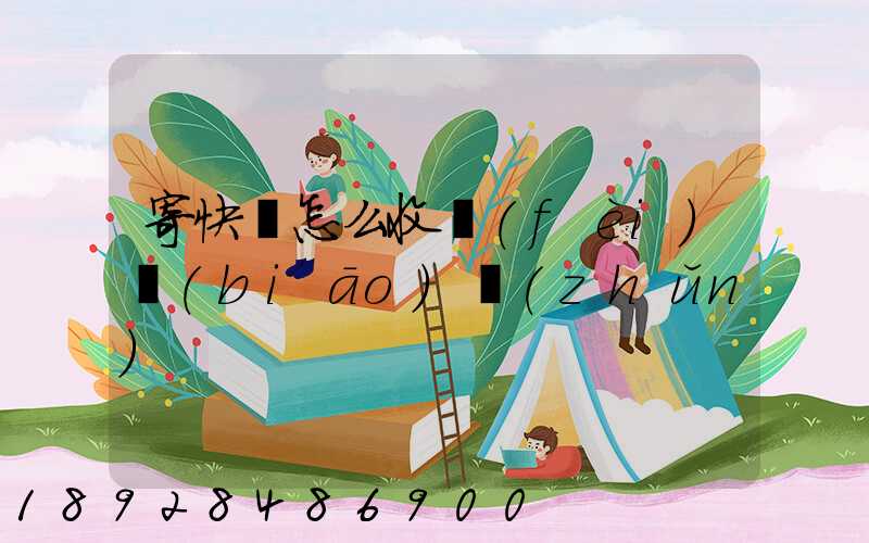 寄快遞怎么收費(fèi)標(biāo)準(zhǔn)