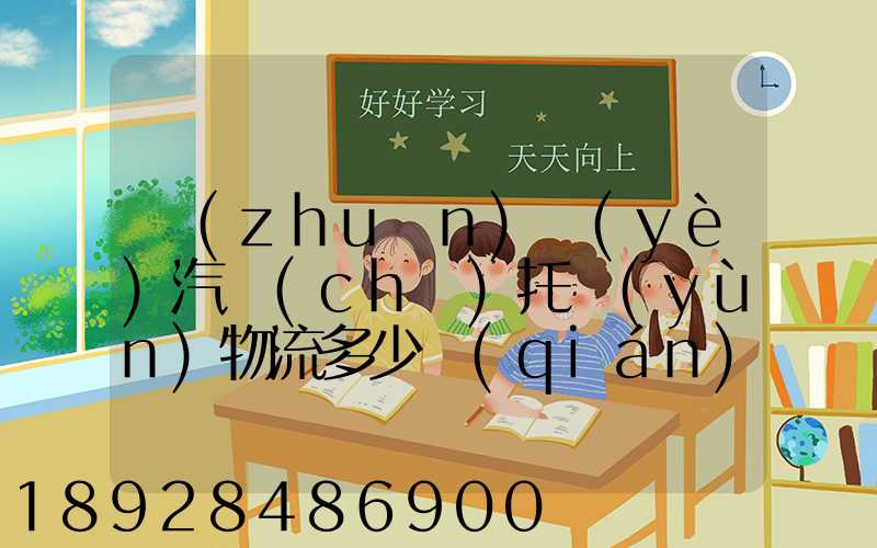 專(zhuān)業(yè)汽車(chē)托運(yùn)物流多少錢(qián)