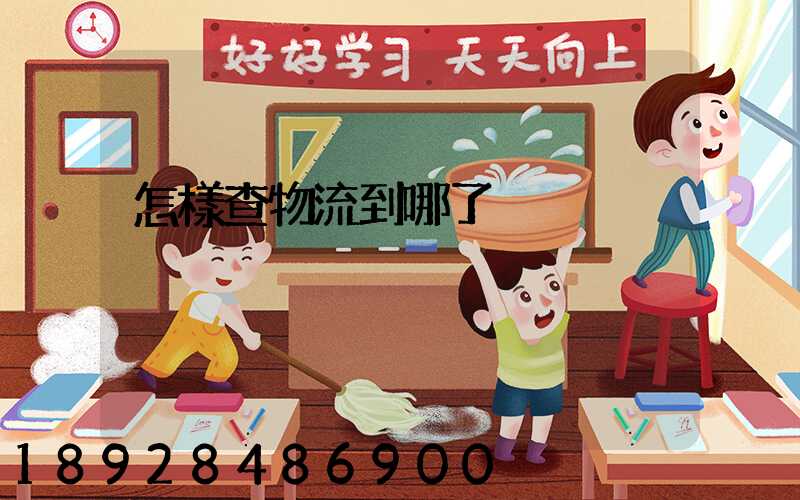 怎樣查物流到哪了