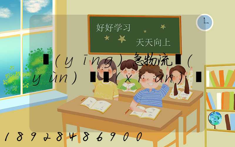 應(yīng)急物流運(yùn)輸現(xiàn)狀