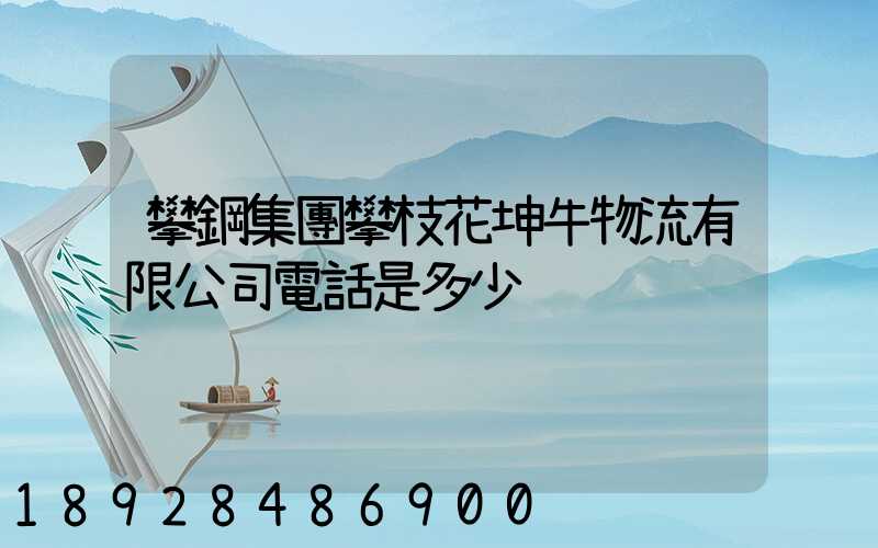 攀鋼集團攀枝花坤牛物流有限公司電話是多少