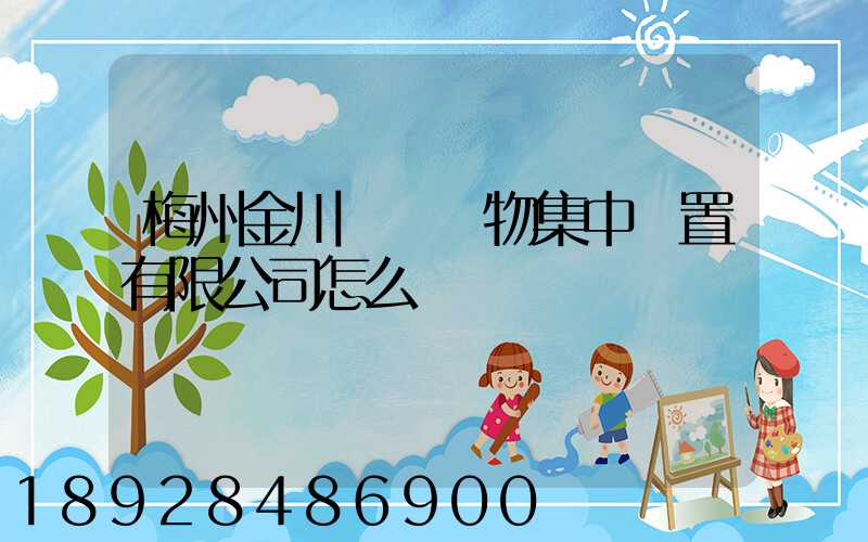 梅州金川醫療廢物集中處置有限公司怎么樣