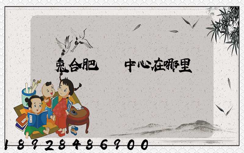 極兔合肥轉運中心在哪里