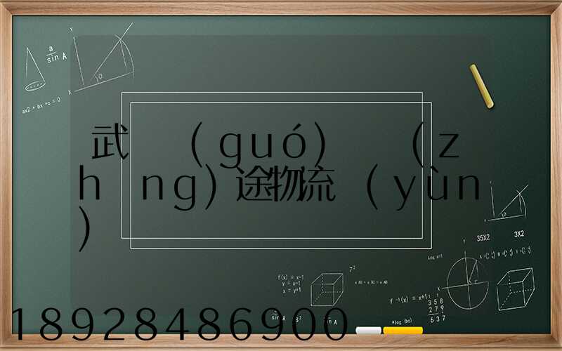武漢國(guó)際長(zhǎng)途物流運(yùn)輸