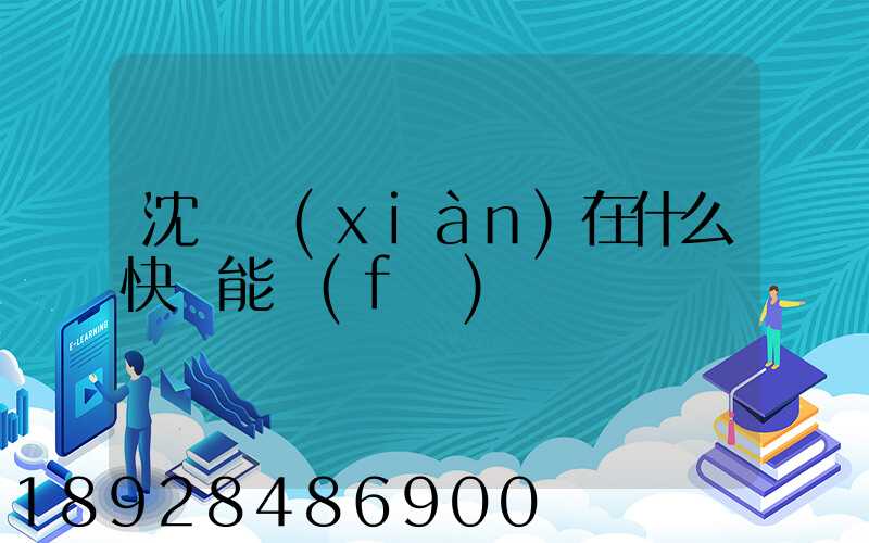 沈陽現(xiàn)在什么快遞能發(fā)