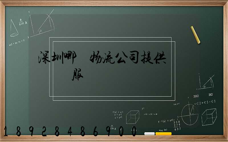 深圳哪個物流公司提供氣墊車運輸服務