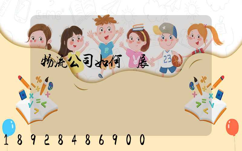 物流公司如何開展業務