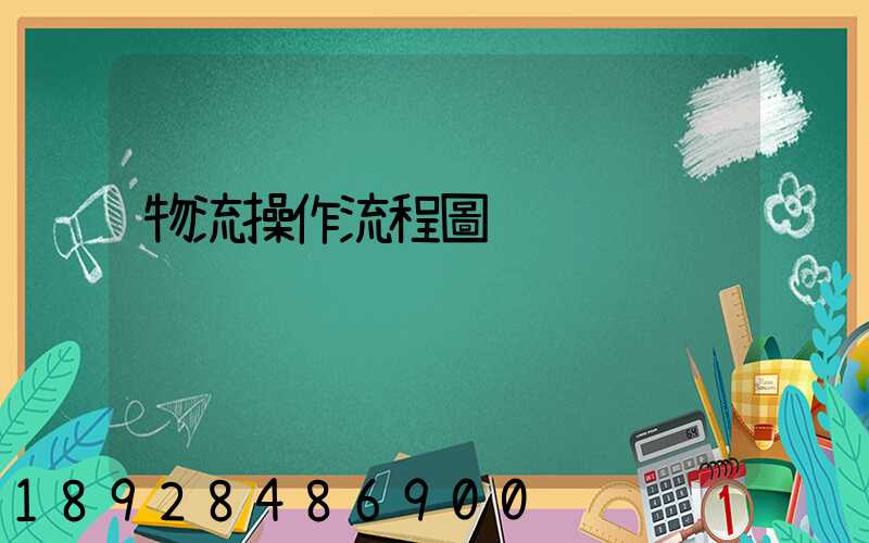 物流操作流程圖