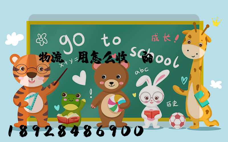 物流費用怎么收費的