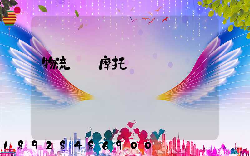 物流運輸摩托車