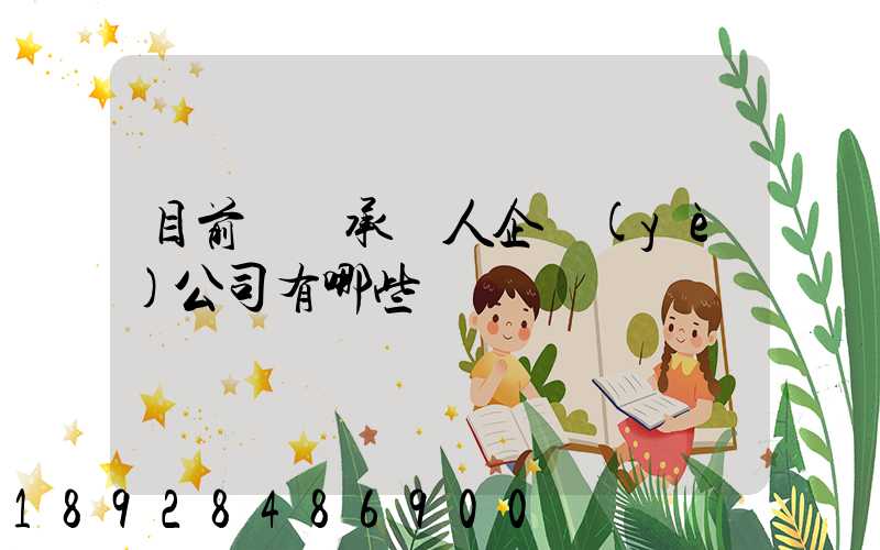 目前無車承運人企業(yè)公司有哪些