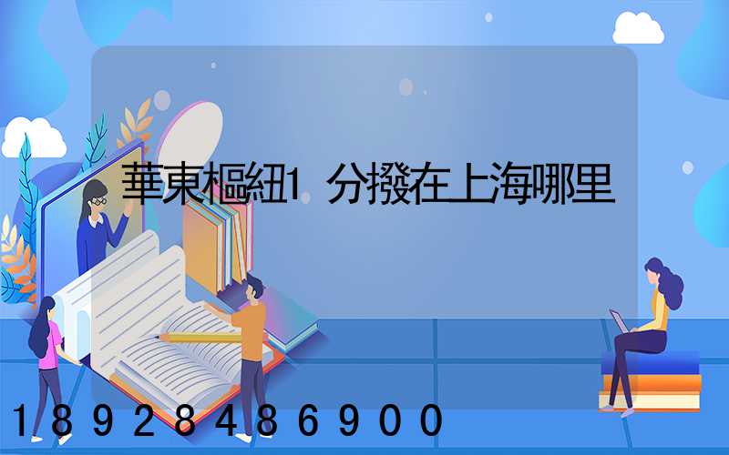 華東樞紐1分撥在上海哪里