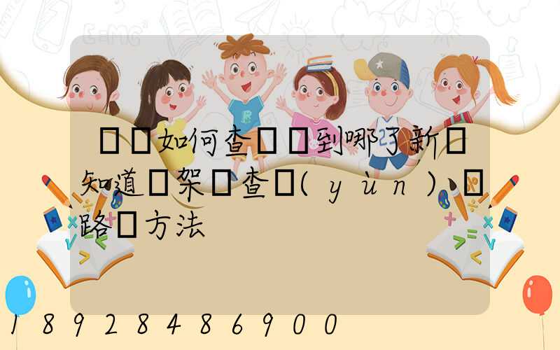 訂車如何查詢車到哪了新車知道車架號查運(yùn)輸路線方法