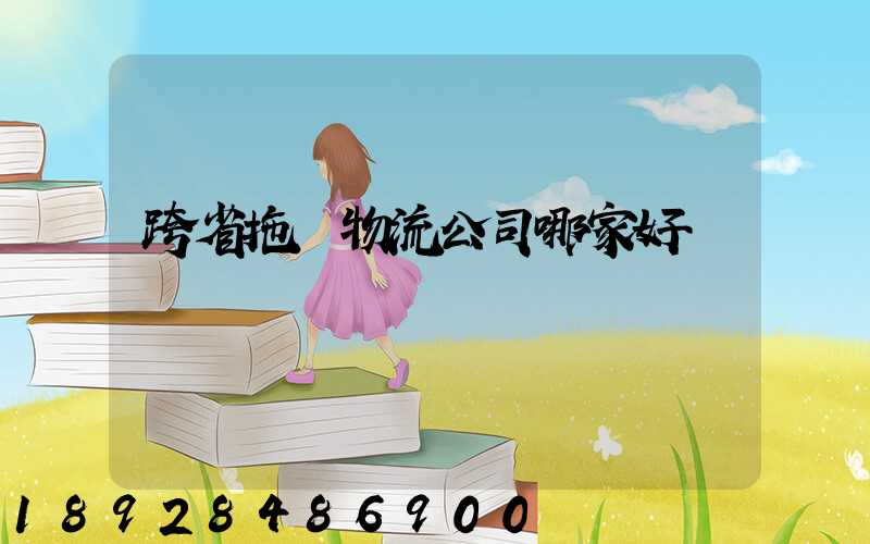 跨省拖車物流公司哪家好