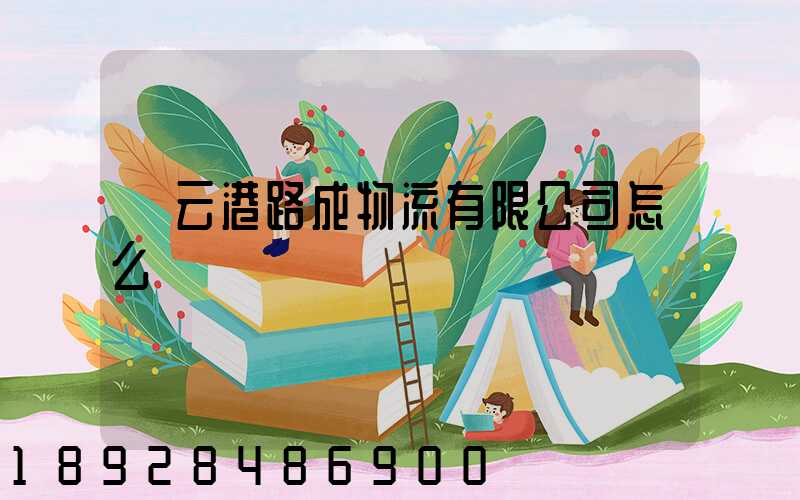 連云港路成物流有限公司怎么樣