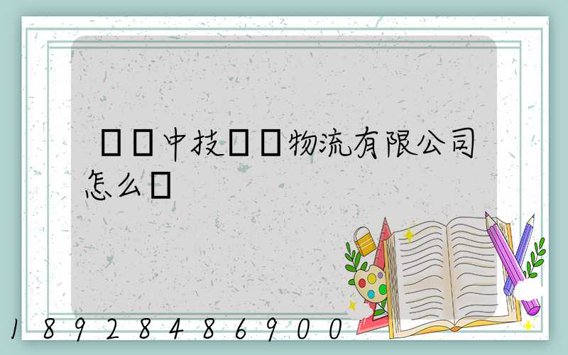 遼寧中技國際物流有限公司怎么樣