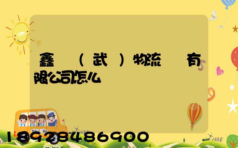 鑫運發(武漢)物流運輸有限公司怎么樣