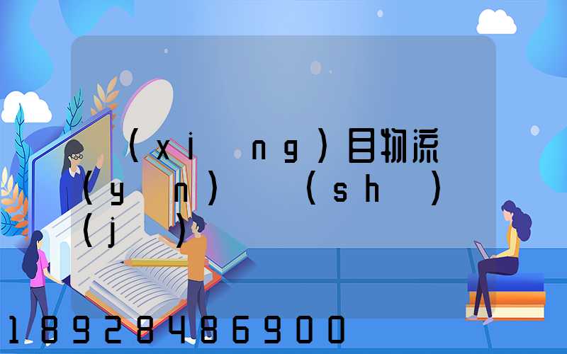 項(xiàng)目物流運(yùn)輸設(shè)計(jì)