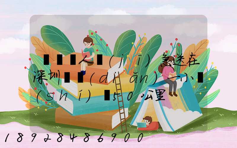 順豐無人機(jī)急送在深圳試點(diǎn)一小時(shí)飛50公里