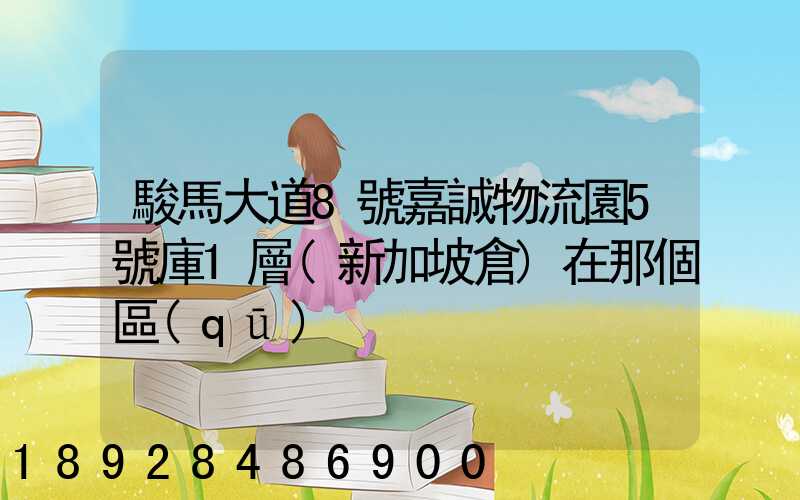 駿馬大道8號嘉誠物流園5號庫1層(新加坡倉)在那個區(qū)